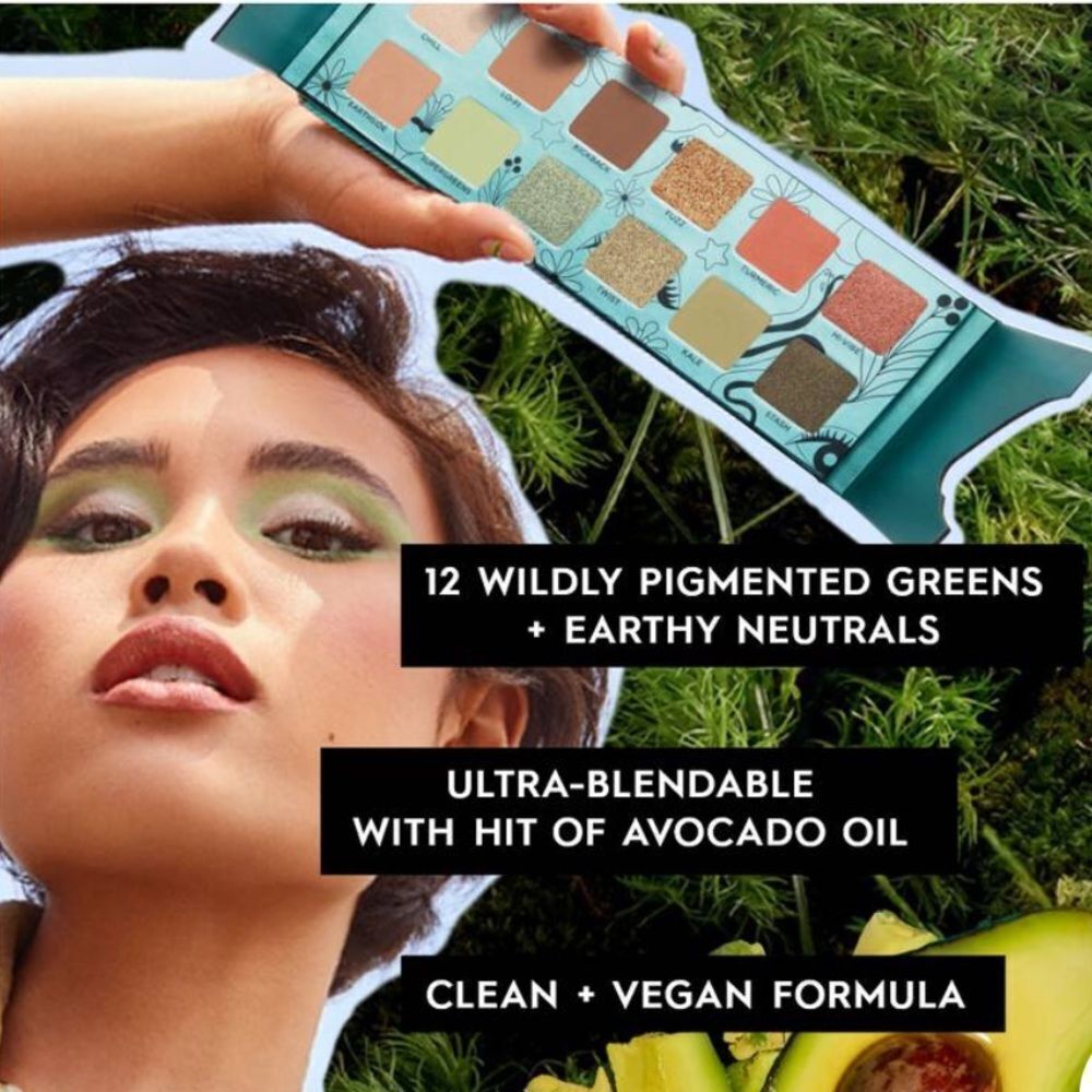 Urban Decay WILD GREENS EYESHADOW PALETTE intense pigment w/earth toned neutrals - Picture 6 of 9